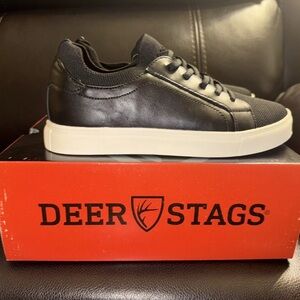 Deer Stags Sneakers  Shoes  Dawson JR Black Size 3M new in a the box